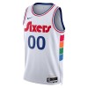 Dres Philadelphia 76ers Prilagođeni Nike 2024-25 City Edition Bijela Swingman